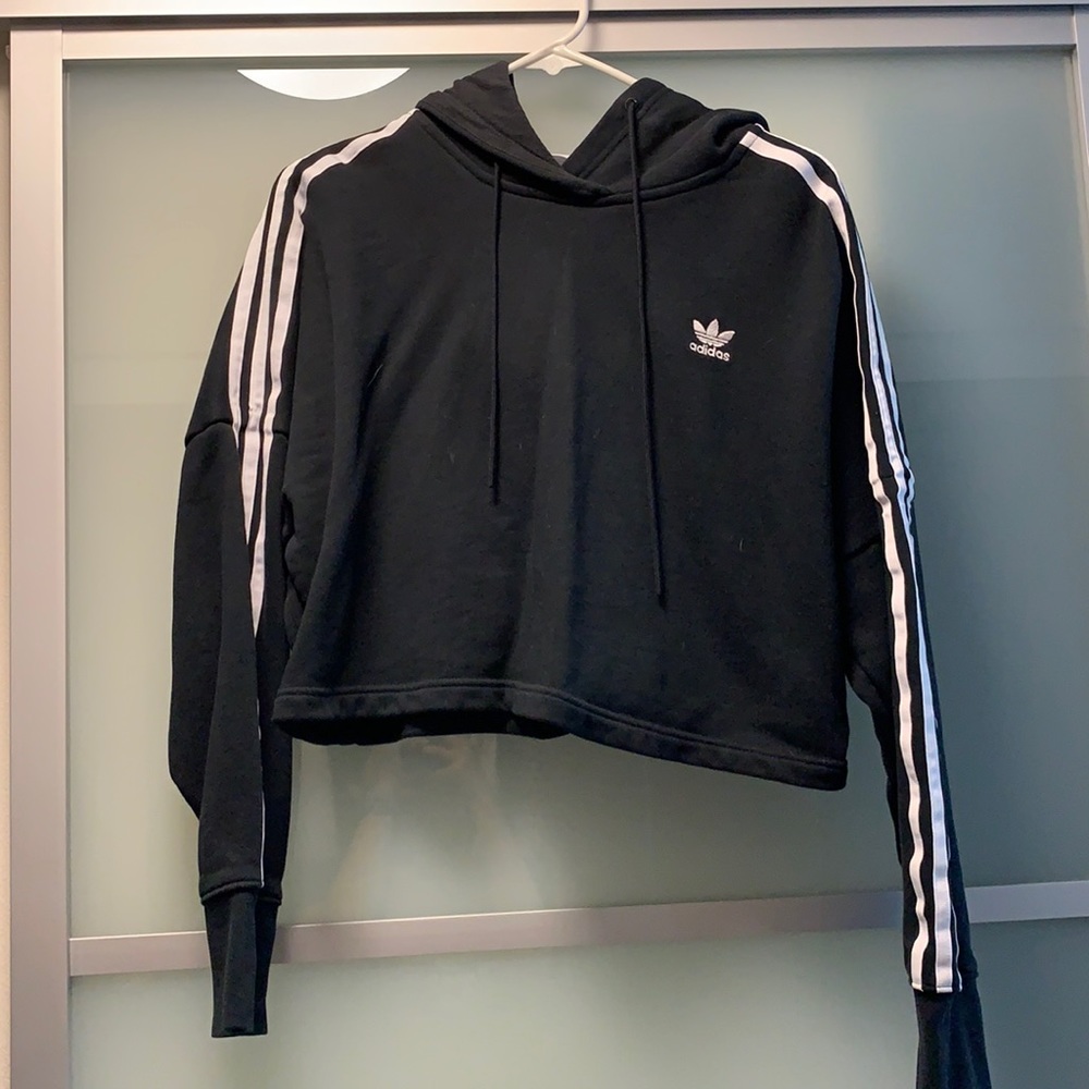 Adidas women’s crop hoodie